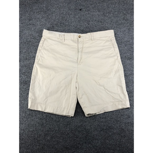 Polo Ralph Lauren Shorts Mens 36 Classic Fit Chino Stretch Flat Front Summer - Picture 1 of 6
